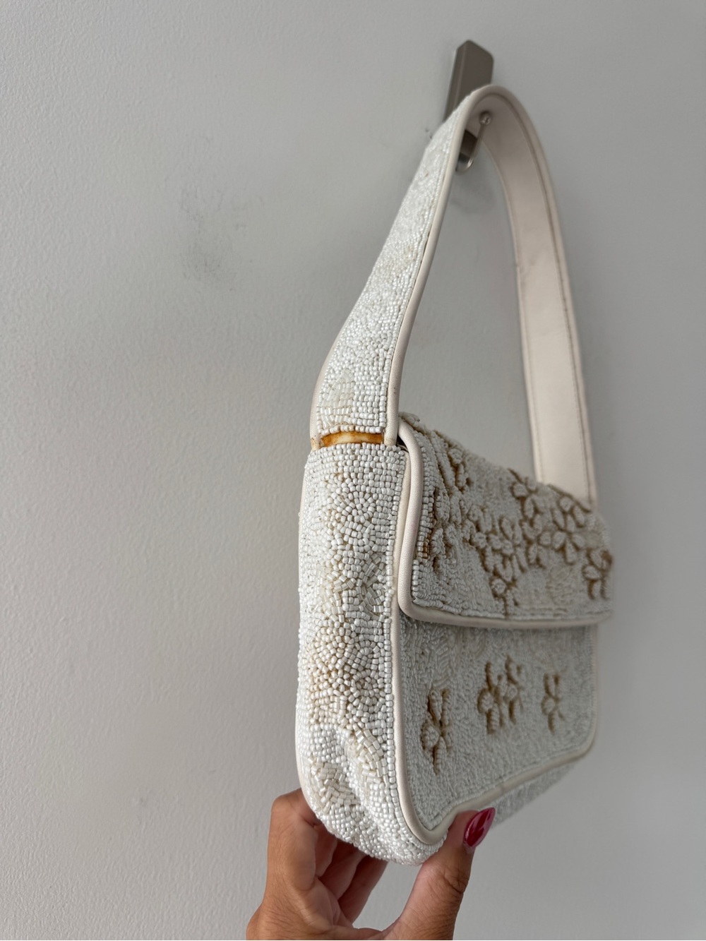 STAUD Garden Party Tommy Beaded Bag - Picture 4 of 8